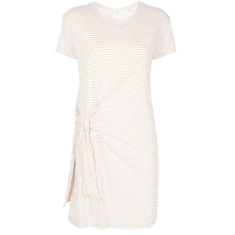 Vince Classic Stripe T-Shirt Dress Sz XS